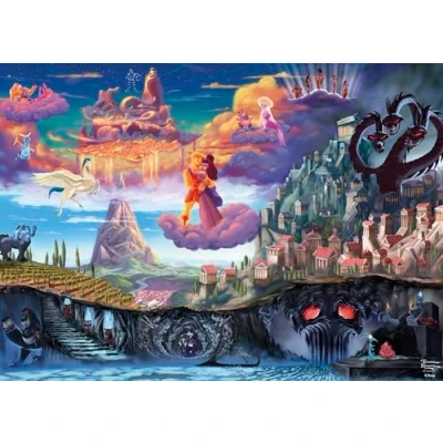 Afbeelding van Ceaco Thomas Kinkade Disney Hercules Puzzle de 1000 pièces