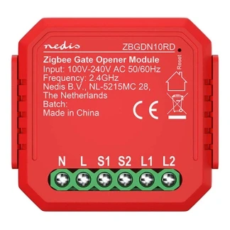 Afbeelding van Slimme schakelaar Nedis SmartLife (Zigbee, Voor roldeuren, 2.5W)