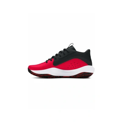 Afbeelding van Under Armour Court Performance Lockdown Basketbalschoenen voor kinderen, Maat: 36.5, Red Leer/ synthetisch