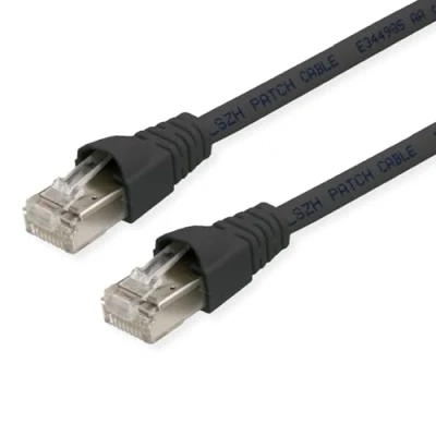 Afbeelding van Telegärtner Cat.7 MP8 FS 600 LSZH 10.0m netwerkkabel 10 m Zwart