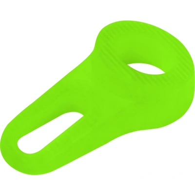 Afbeelding van Deltafix Block it Deurwig fluor groen TPE kunststof 12 x 3,8 cm deurstopper