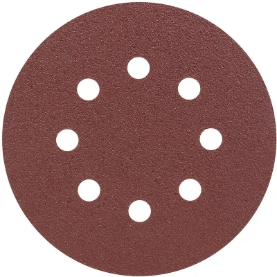 Image de BOSCH 2607019497 jeu de feuilles abrasives pour ponceuse excentrique velcro mixte 125 mm 25 pièces