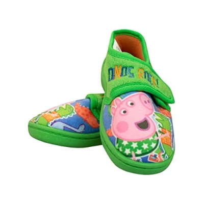 Afbeelding van Peppa Pig George pantoffels voor jongens, Groen