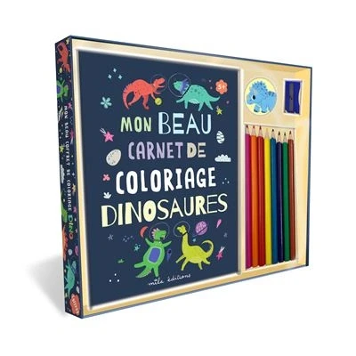 Image de Mon beau coffret de coloriage Dinosaures