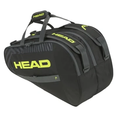 Afbeelding van Head Base Zwart Padel Tas Tassen BestelPadel.nl