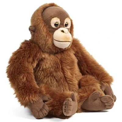 Afbeelding van Living nature knuffelaap orang utan 30 cm