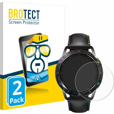 Afbeelding van BROTECT Screenprotector voor Xiaomi Watch S3 Folie Beschermfolie transparant (2 Stuks)