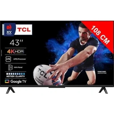Image de Tcl 43p6k 4k Uhd Google Tv (2025)