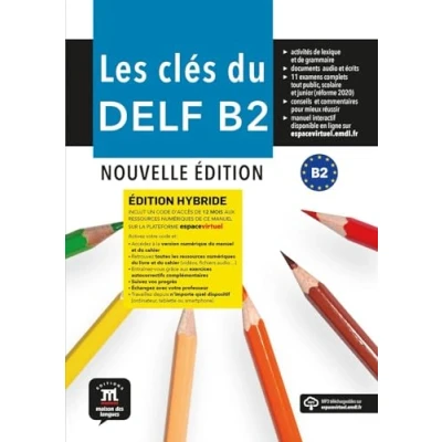 Afbeelding van Les clés du DELF B2 Nouvelle édition hybride Livre de l élève