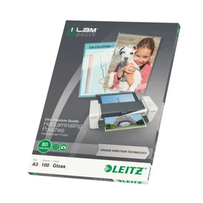 Image de Leitz Pochettes De Plastification Eva A3 2x80µ X100