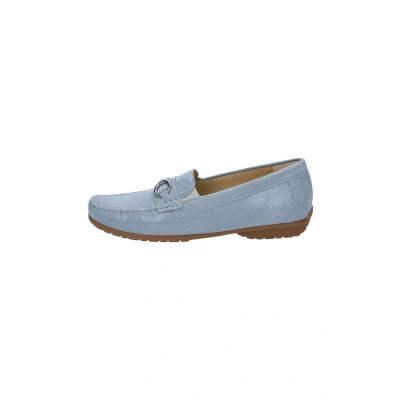 Afbeelding van Sioux CORTIZIA723H Mocassins, Dames, Maat: 35.5, Blau Leer