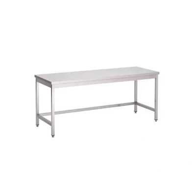 Afbeelding van Gastro M RVS werktafel zonder onderblad 85x160x70cm
