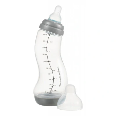 Afbeelding van 2x Difrax S Fles Natural 1 2 3 Doseer 250 ml