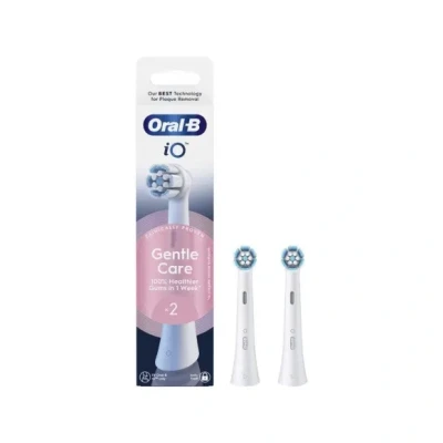 Afbeelding van Oral B iO Gentle Care Originele opzetborstels Voor Gevoelig Tandvlees 2 stuks