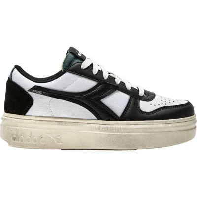 Afbeelding van Diadora Magic BOLD Dunes Sneakers laag, Dames, Maat: 41, White/bone white Imitatieleer/ textiel