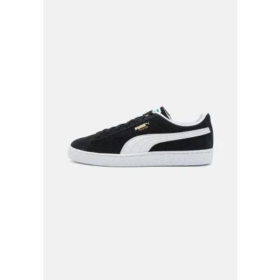Afbeelding van Puma Classic Unisex Sneakers laag, Maat: 37.5, Black/white Veloursleer