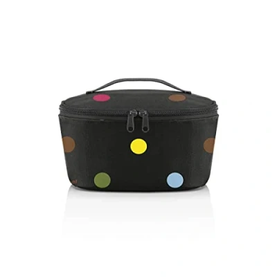 Afbeelding van Reisenthel Coolerbag S Pocket Koeltas 2,5L Dots Zwart