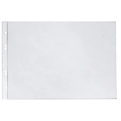 Afbeelding van Veloflex 4340300 plastic hoesjes, transparant, 10 stuks