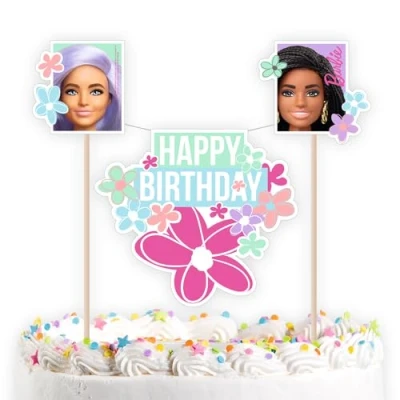 Image de Barbie Sweet Life Caketopper Par unité
