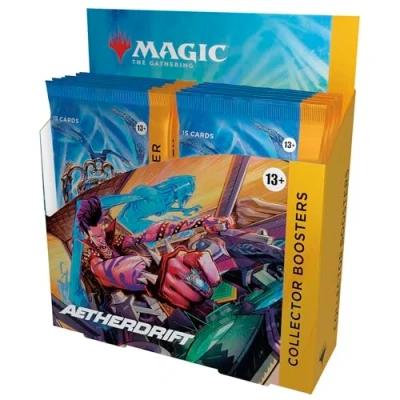 Afbeelding van Magic: The Gathering Aetherdrift Collector boosterbox (12 pakjes + boxtopper van 2 kaarten)