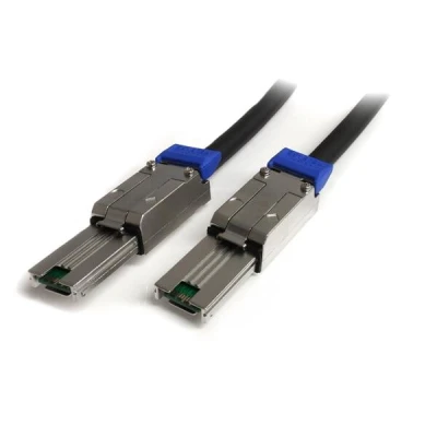 Afbeelding van StarTech SAS kabel extern SFF 8088 naar Mini (26pin) 2m aansluitkabel 2 x 8088, Interne (PC)