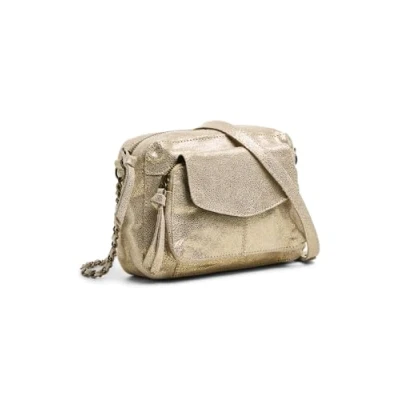 Afbeelding van Pieces Pcnaina OVER NOOS Schoudertas, Dames, Maat: One Size, Gold colour