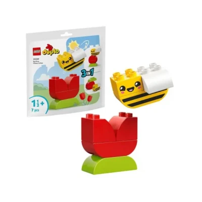 Afbeelding van LEGO Mijn eerste bloem met een bij 30686
