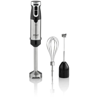 Afbeelding van arzum AR1160 Staafmixer 1000 W Traploze snelheidsinstelling Zwart, Inox