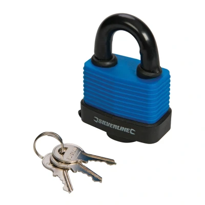 Afbeelding van Silverline Weerbestendig hangslot 60 mm