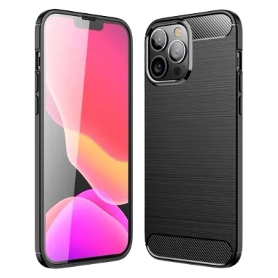 Afbeelding van Just in Case Rugged TPU Back Cover Zwart Apple iPhone 13 Pro Max