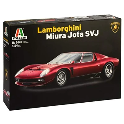 Afbeelding van 1:24 Italeri 3649 Lamborghini Miura JOTA SVJ Plastic Modelbouwpakket