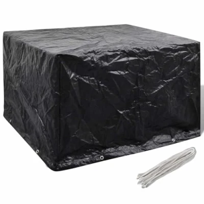 Afbeelding van Tuinmeubelhoes met 8 oogjes 135x135x90 cm