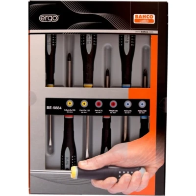 Afbeelding van Bahco BE 9884 ERGO™ schroevendraaierset, 6 delig