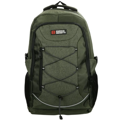 Afbeelding van Enrico Benetti Yellow Stone 15&#039;&#039; Laptop Rugzak olijf Laptoprugzak