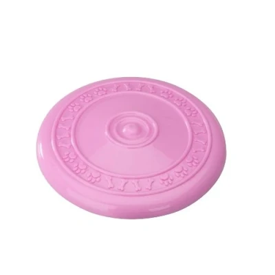 Afbeelding van Ebi Speelgoed Voor Dieren Hond Rubber Frisbee Met Aardbeien Smaak 23cm Roze 1st