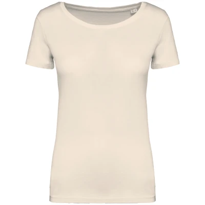 Afbeelding van Native Spirit Ecologisch dames T shirt NS324 Ivory