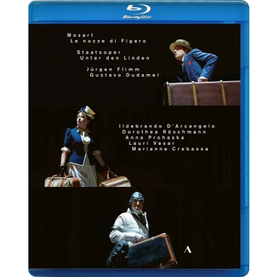 Afbeelding van Ildebrando D&#039;Arcangelo, Dorothea Roschmann, Anna Prohaska Le Nozze Di Figaro (2 DVD)