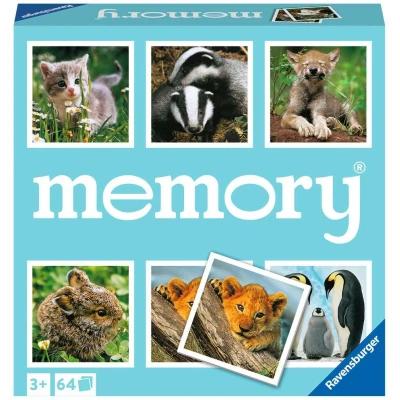 Afbeelding van Spel Ravensburger Memory Animal babies