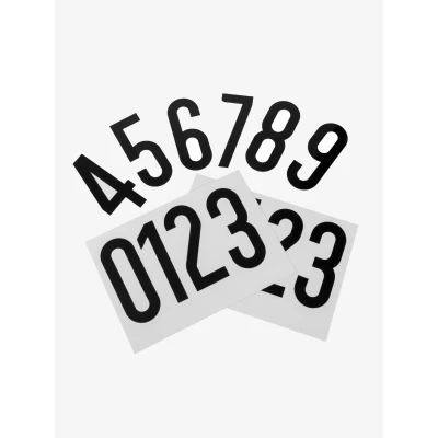 Image de LeMieux Numéros de Dossards Magnetic Noir