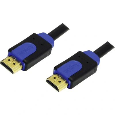 Afbeelding van LogiLink CHB1102 HDMI kabel Aansluitkabel A stekker, stekker 2.00 m Zwart 4K UHD