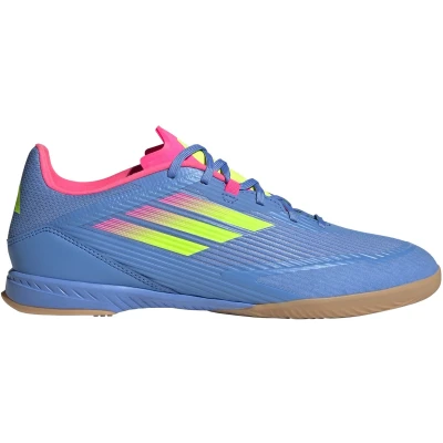 Afbeelding van adidas F50 LEAGUE Voetballaarzen Indoor Voetbalschoenen, uniseks, Blue Fusion Lucid Lemon Pink, 43 1/3 EU