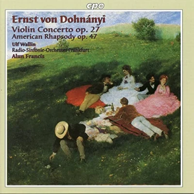 Afbeelding van Dohnanyi: Violin Concerto, American Rhapsody / Ulf Wallin