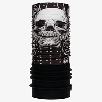 Afbeelding van Buff N Tribe nekwarmer van fleece, zwart, Eén maat