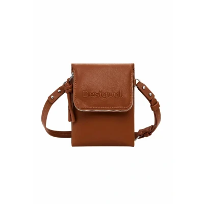 Afbeelding van Desigual Phone Holder Schoudertas, Dames, Maat: One Size, Brown