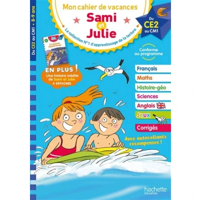 Image de Sami et Julie Du CE2 au CM1 Cahier de vacances 2025