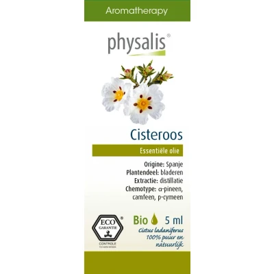 Afbeelding van Physalis Huile Aromathérapie Huiles essentielles Ciste