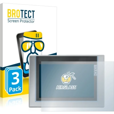 Afbeelding van BROTECT Screenprotector voor Siemens Simatic TP1200 Comfort Folie Beschermfolie Beschermglas transparant (3 Stuks)