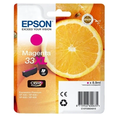 Image de Epson 33XL taille XL magenta originale cartouche d&#039;encre