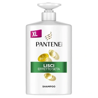 Afbeelding van Pantene, Shampoo + Conditioner, Pro V Zacht &amp; Zijdeachtig (1000 ml, Vloeibare shampoo)
