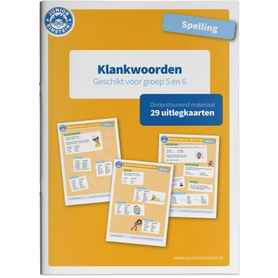 Afbeelding van Spelling Klankwoorden geschikt voor groep 5 en 6